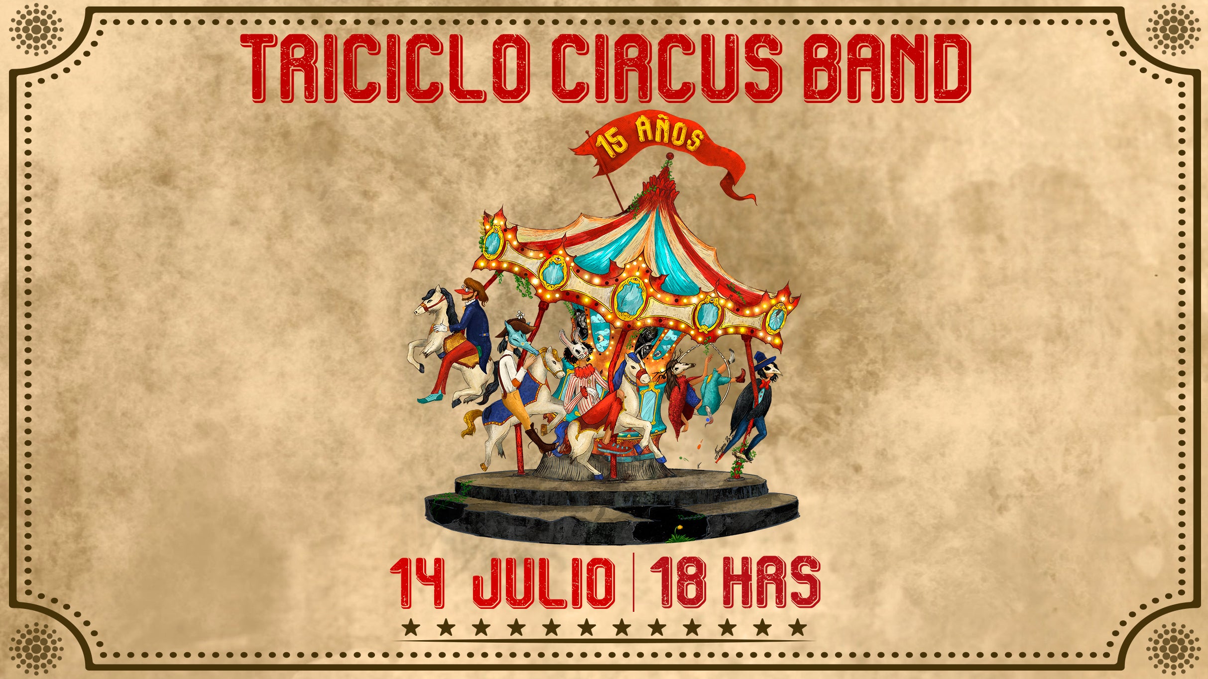Triciclo Circus Band presale information on freepresalepasswords.com