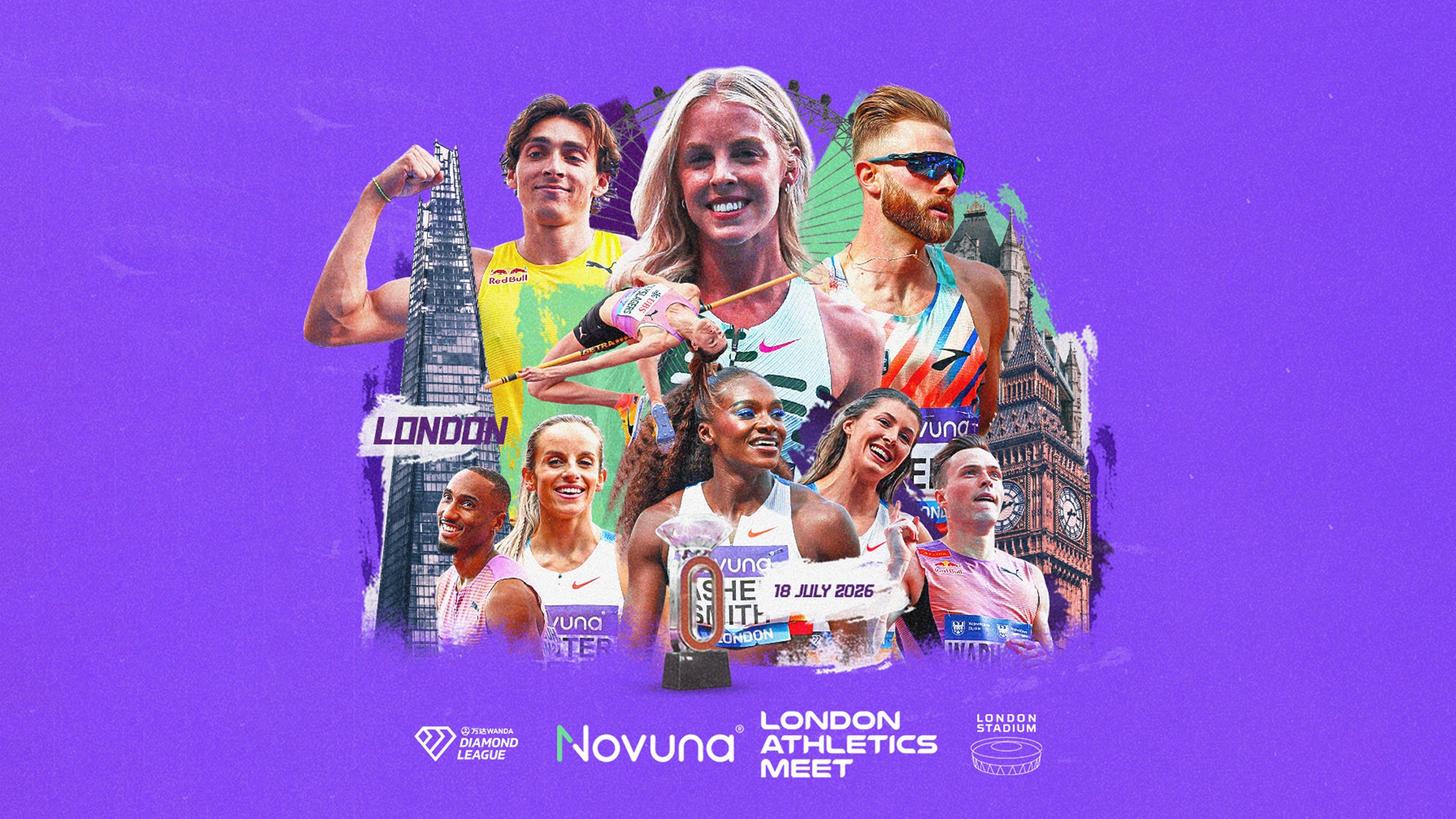 Novuna London Athletics Meet 2026 - Part of Wanda Diamond League