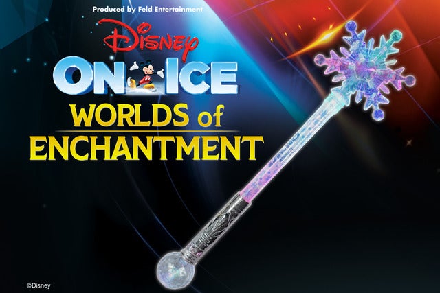 Disney On Ice! Worlds of Enchantment Snowflake Wand