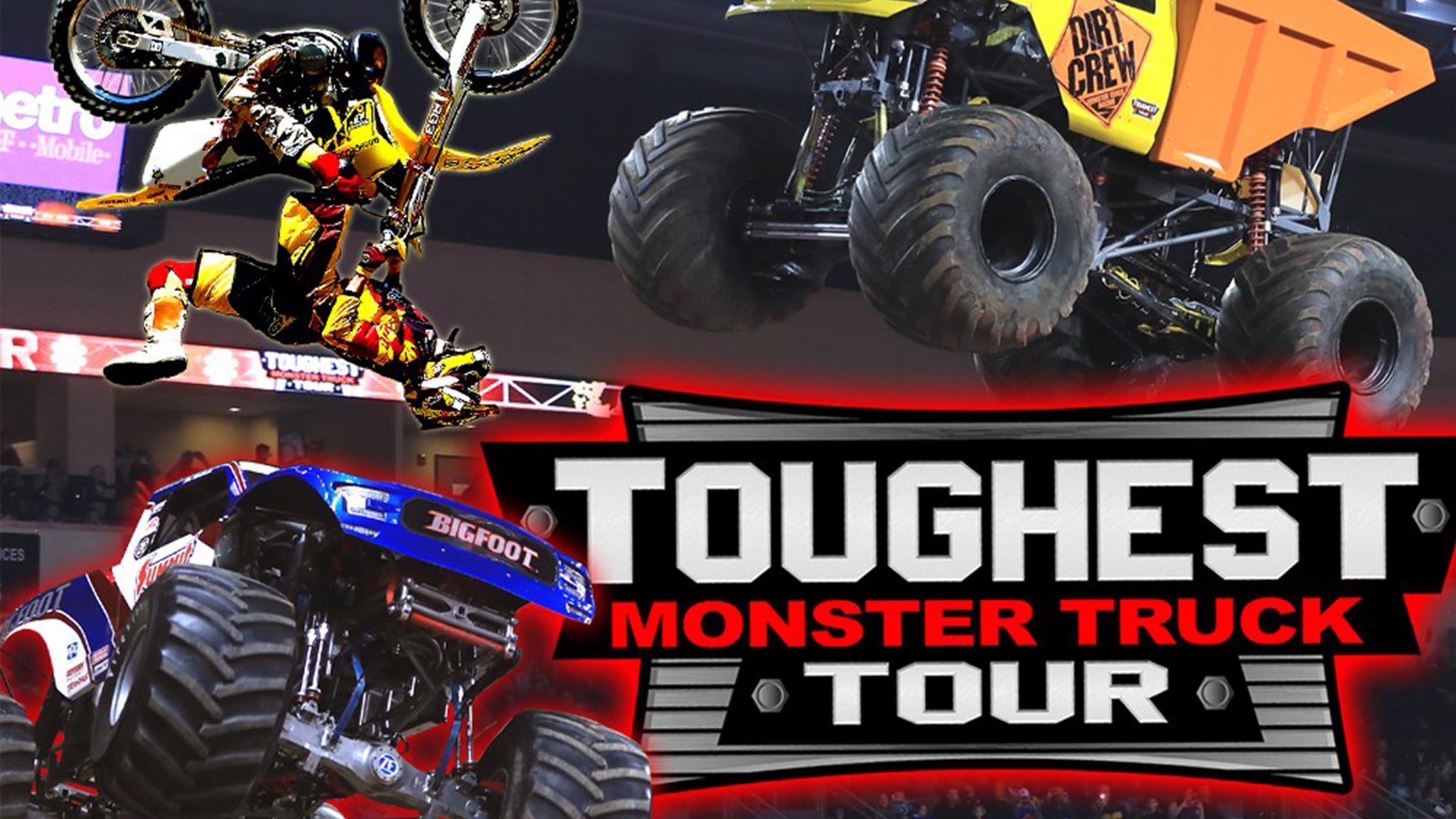 Toughest Monster Truck Tour pre-sale password for advance tickets in Sioux Falls