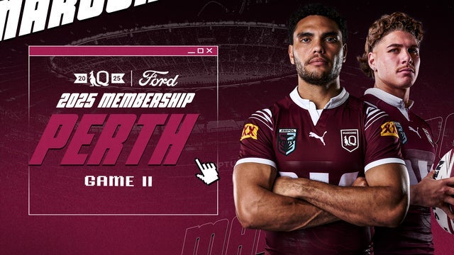 2025 Ampol State of Origin II – Maroons Members in Optus Stadium, Burswood 18/06/2025