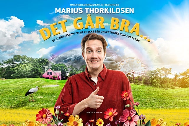 Ticket Reselling Marius Thorkildsen - &laquo;DET G&Aring;R BRA...&raquo;