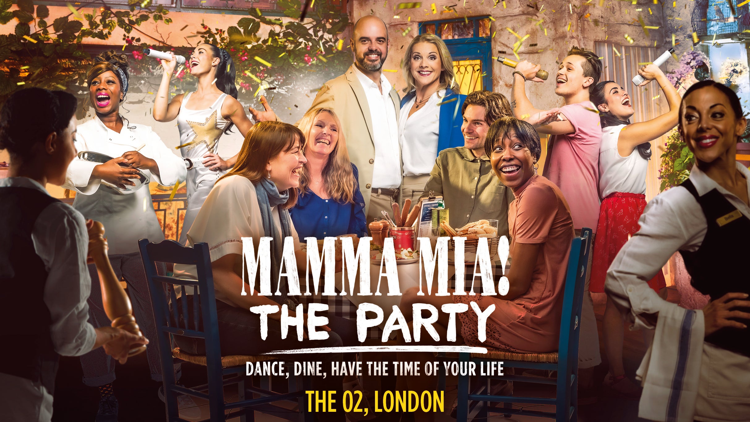 Mamma Mia! the Party Event Title Pic