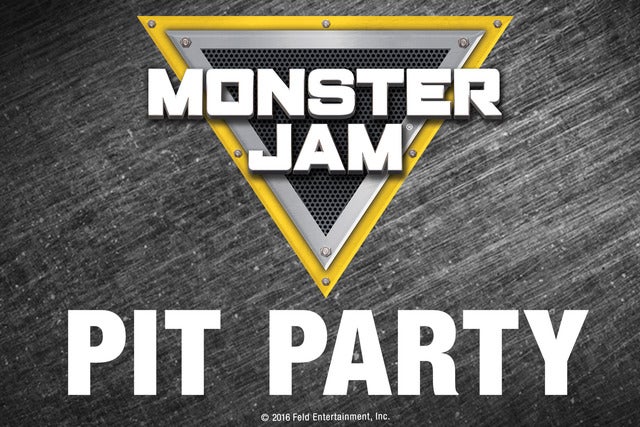 Monster Jam Pit Pass: Preshow Pit Party From 9:30am-11:am Albuquerque  presale password