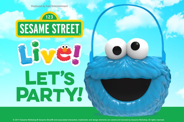 Sesame Street Live! Let's Party! - Cookie Monster Cookie Jar
