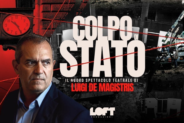 Biglietti LUIGI DE MAGISTRIS - COLPO DI STATO