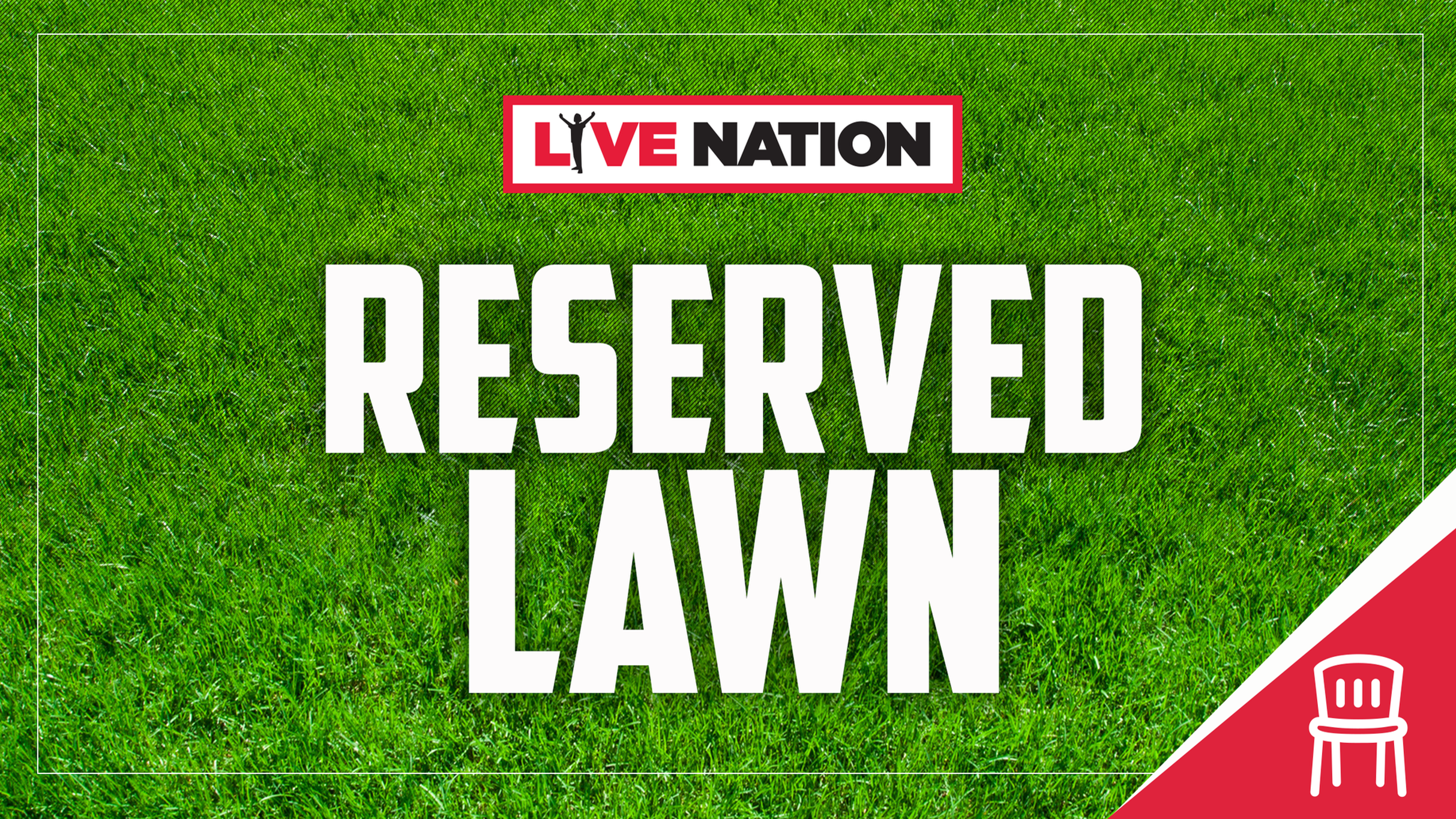 Reserved Lawn- AJR - NOT A CONCERT TICKET presales in Alpharetta