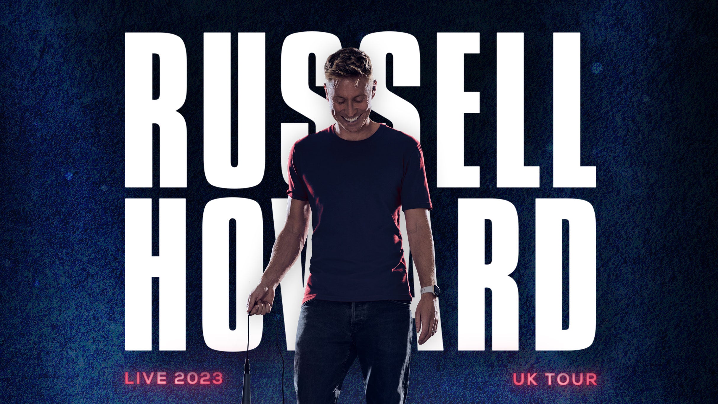 Russell Howard Live Event Title Pic
