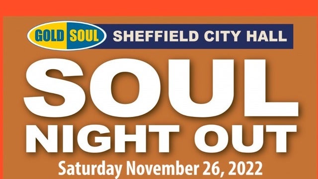 Goldsoul: Soul Night Out in Sheffield City Hall Memorial Hall 07/12/2024