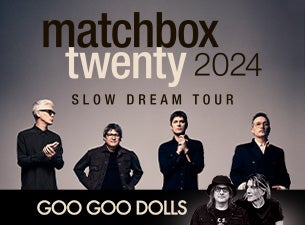 Image used with permission from Ticketmaster | Matchbox Twenty - Slow Dream Tour 2024 tickets
