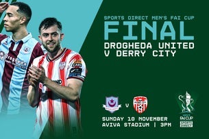 2024 Sports Direct Men's FAI Cup Final - Drogheda United v Derry City Seating Plan Aviva Stadium