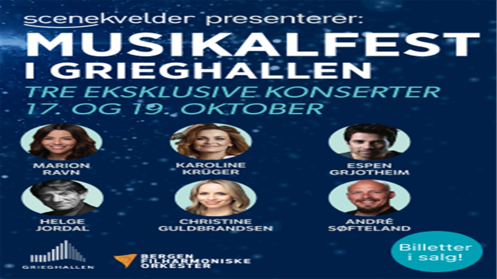 Musikalfest i Grieghallen – premiere