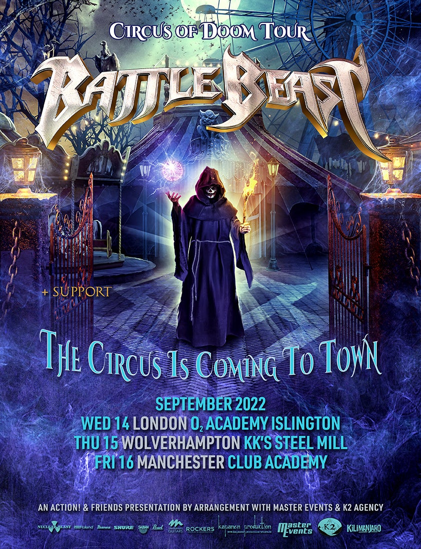 Hotels near Battle Beast Events