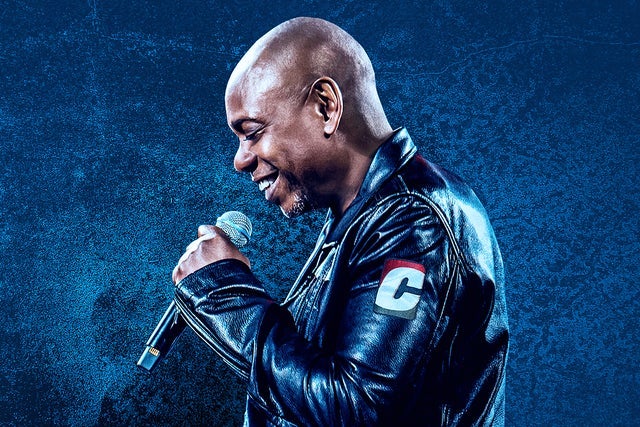 Dave Chappelle Live! in London promotional photo for Live Nation presale tickets offer
