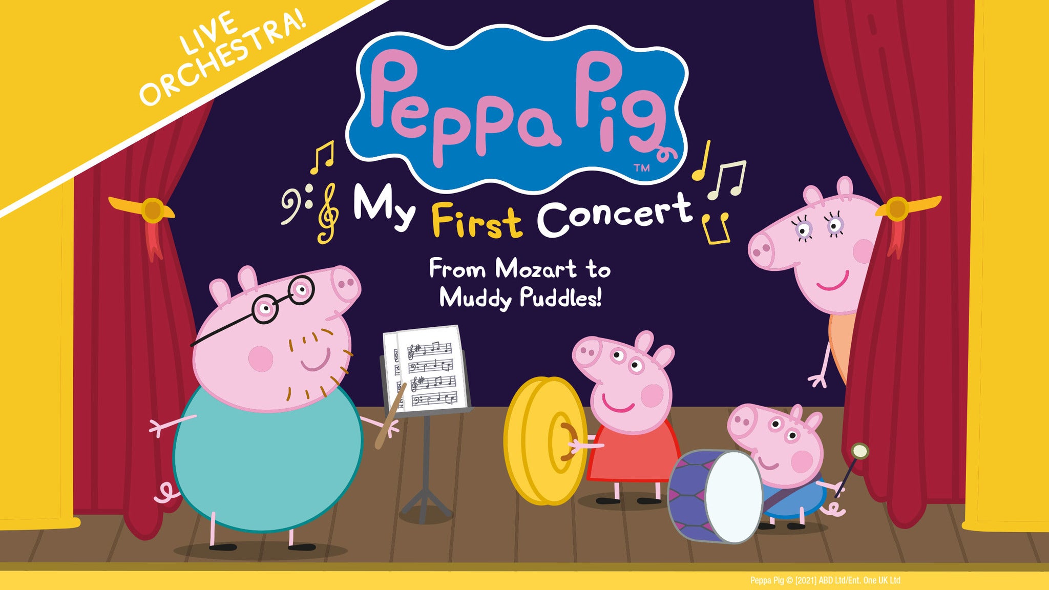 Peppa Pig: My First Concert Event Title Pic