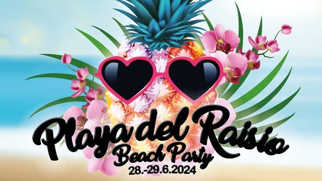 Playa del Raisio Beach Party 2024: Friday paikkakunnalla Hahdenniemen uimaranta, Raisio 28/06/2024