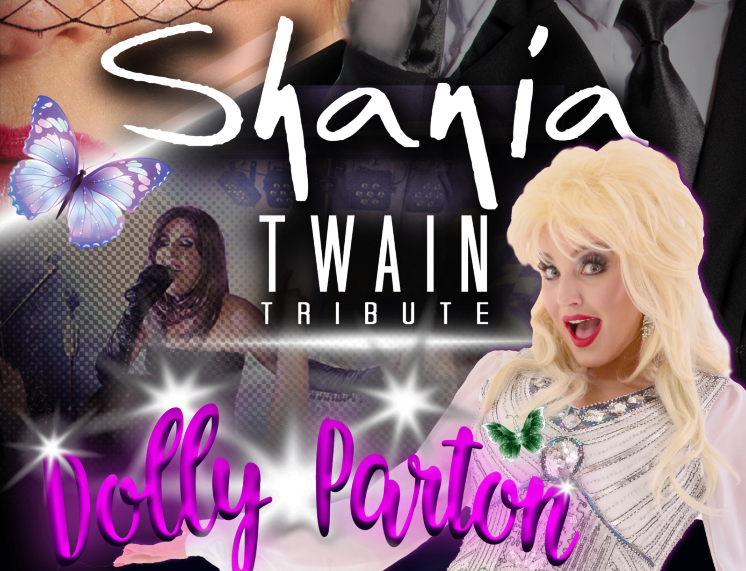 Dolly and Shania Tribute Show Event Title Pic