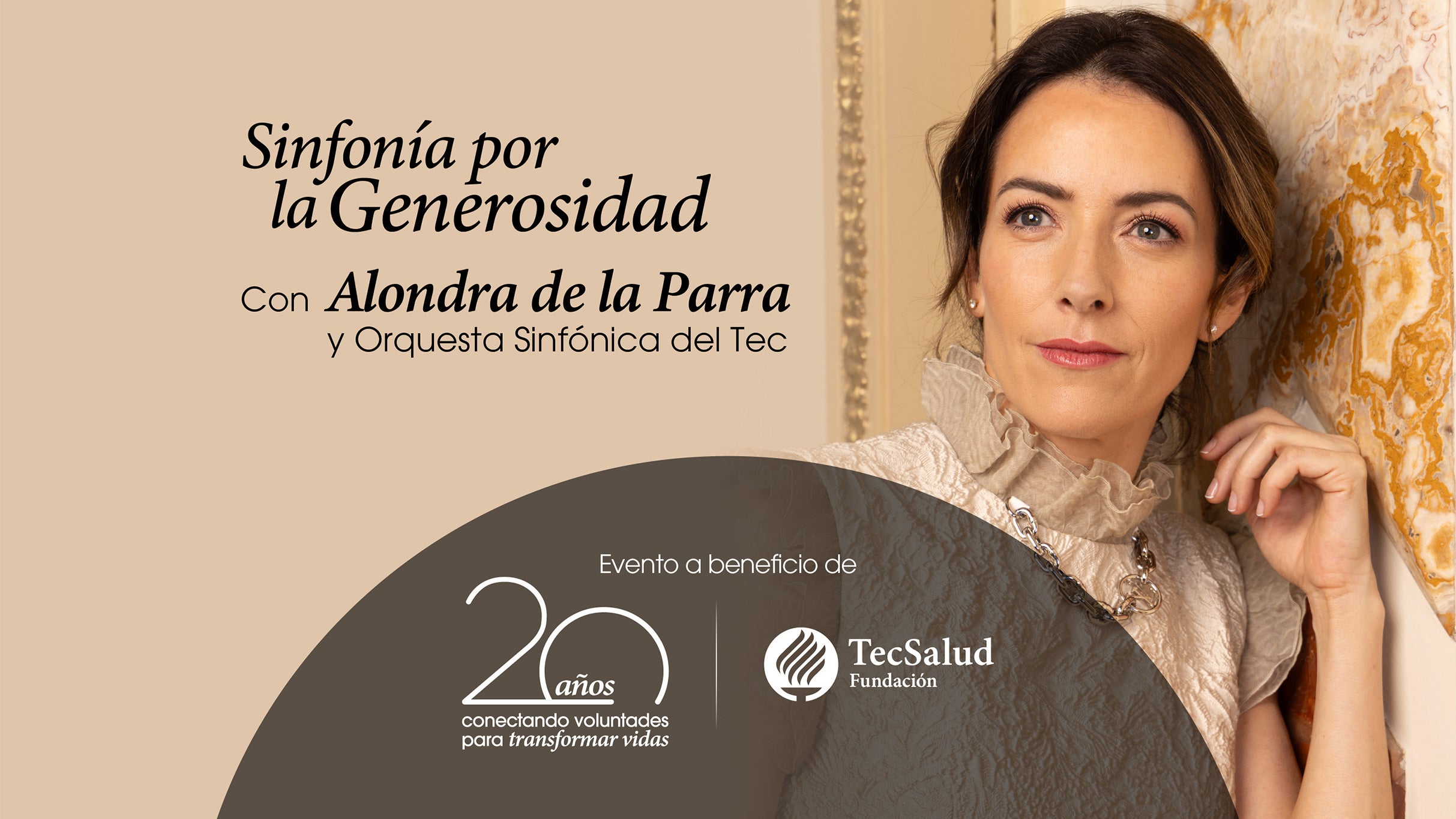Sinfonía y Conferencia con Alondra de la Parra y la Orquesta TEC.