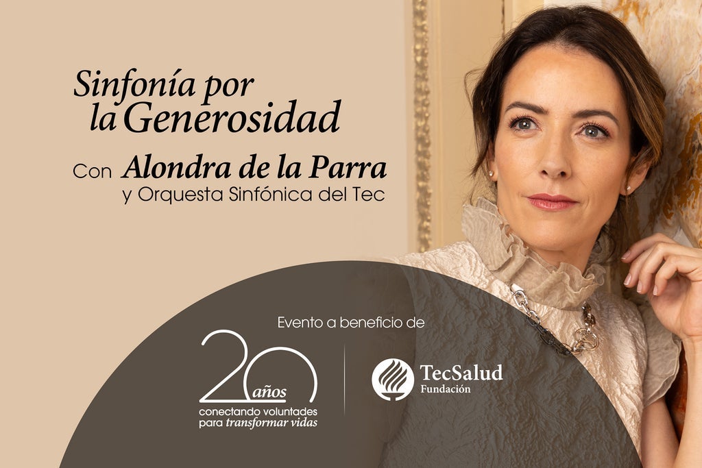 Sinfonía y Conferencia con Alondra de la Parra y la Orquesta TEC.