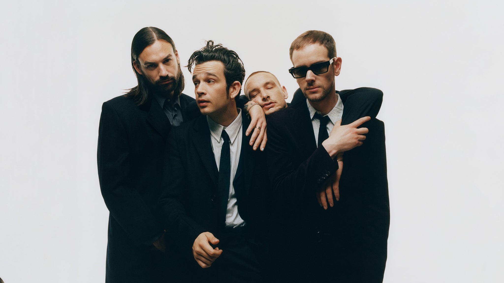 The 1975 band promotional photograph