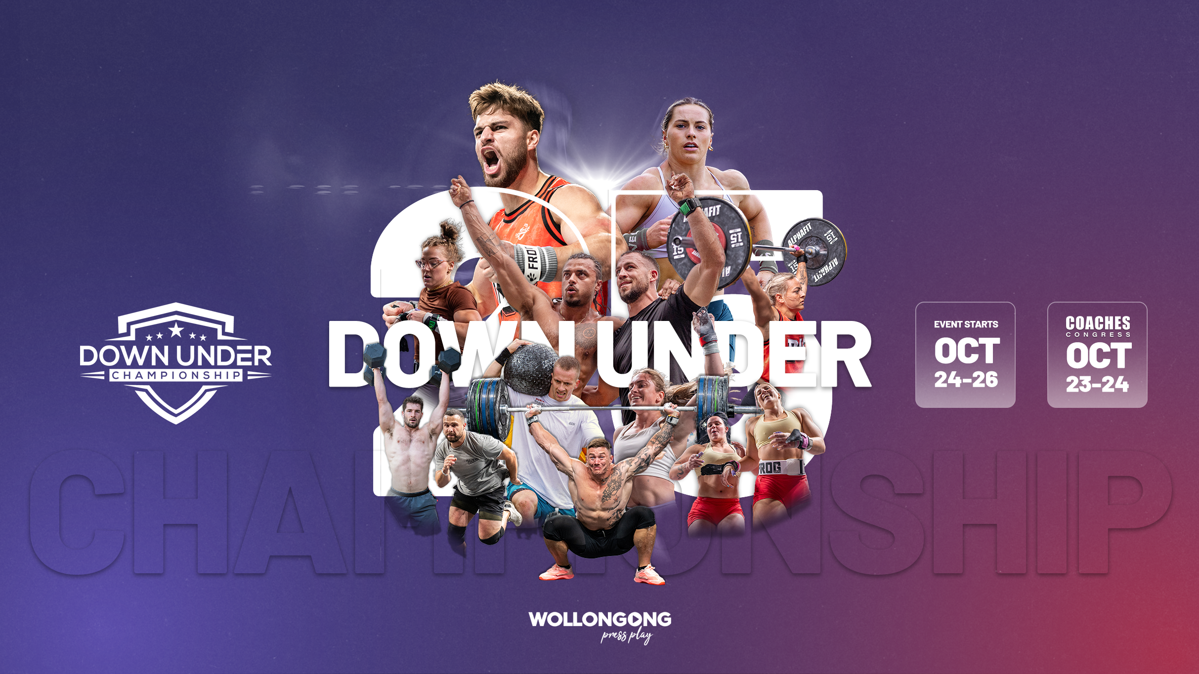 Down Under Championship - 3 Day Pass