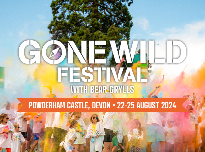 Gone Wild Festival Devon with Bear Grylls