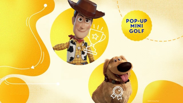 Pixar Putt – 18 Holes Morning Session in Marvel Stadium, Docklands 06/01/2026