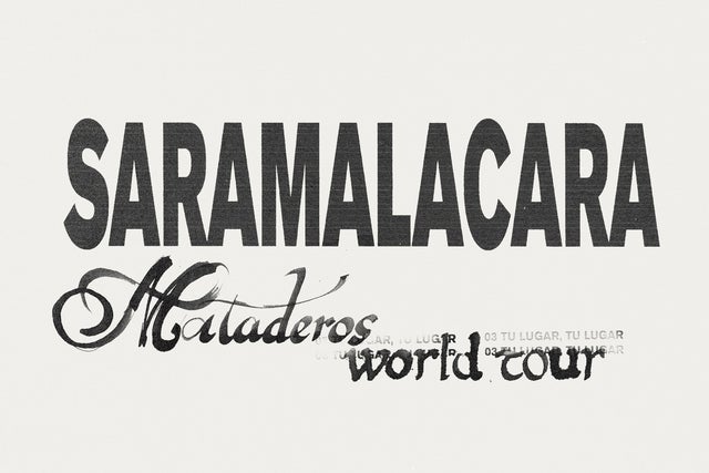 Presales to saramalacara: members use these when buying pre-sale tickets