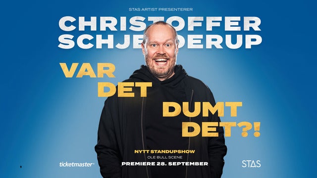 Christoffer Schjelderup – Var Det Dumt Det?! på Ole Bull Scene, Bergen 20/04/2024