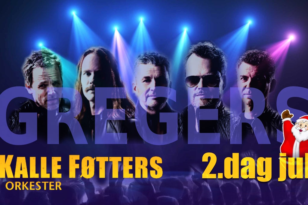 Kalle Føtters på Gregers 2.dag jul show poster