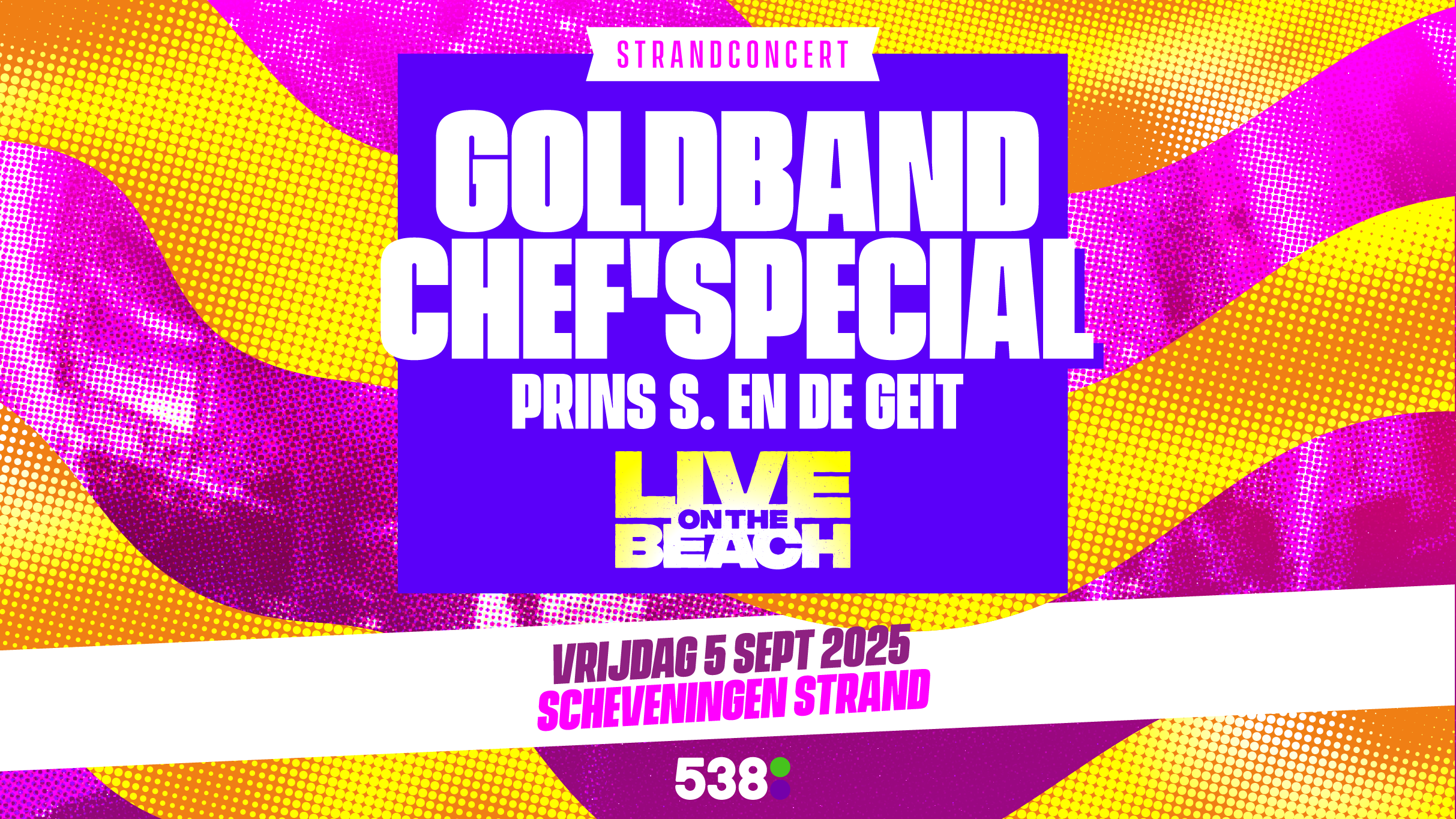 Goldband en ChefSpecial |  Strandclub Arrangement Hito