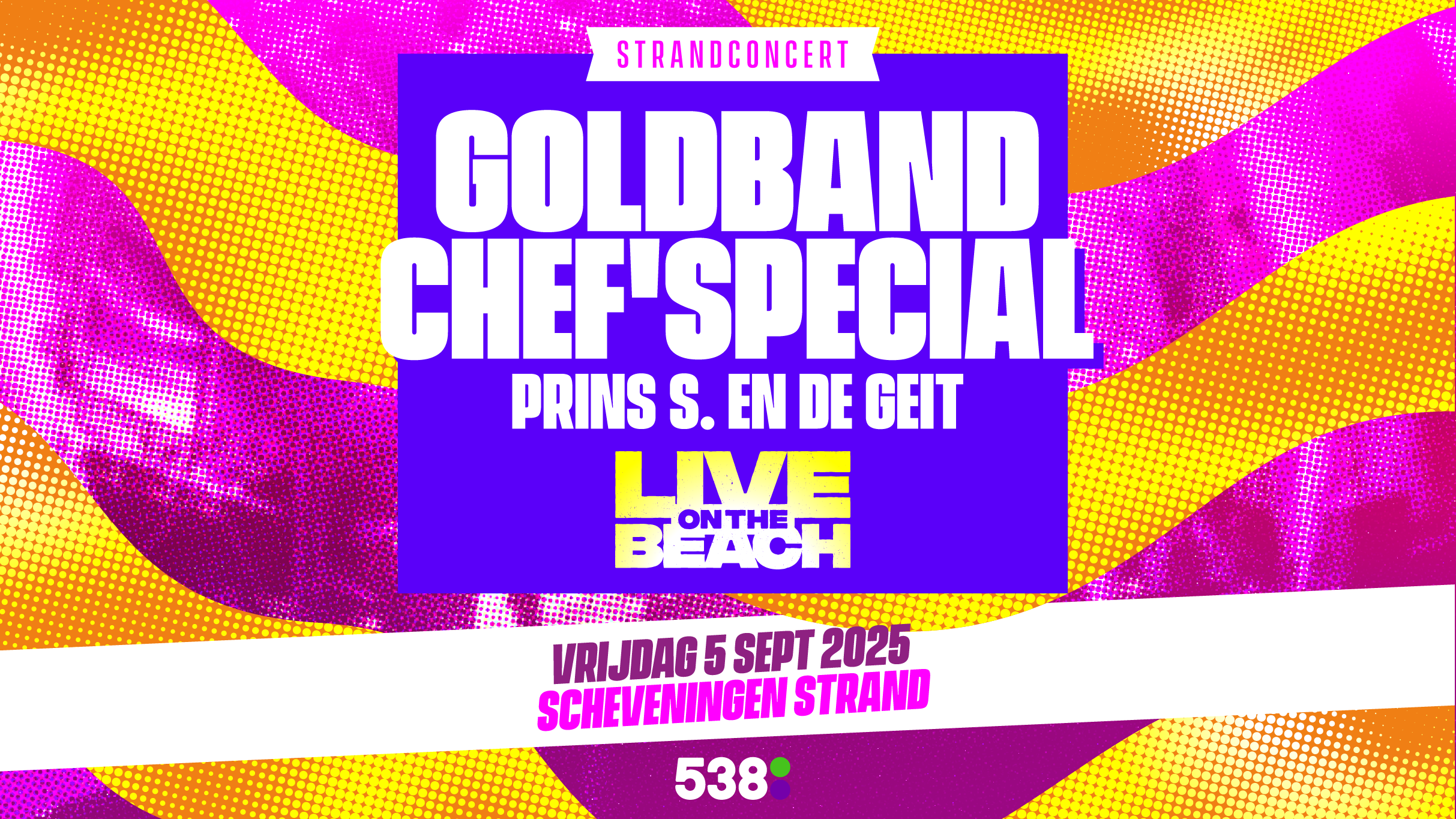 Goldband en Chef'Special - LIVE on the BEACH