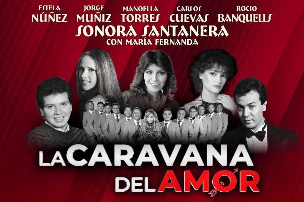 La Caravana del Amor (Santanera,Estela,Coque,Manoella,Carlos y Rocio)
