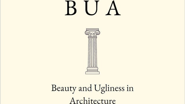 Beauty and Ugliness in Architecture 2024 på Håndverkeren, Oslo 04/05/2024