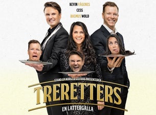 Bilde for arrangement TRERETTERS - Kevin Vågenes, Cess & Rasmus Wold
