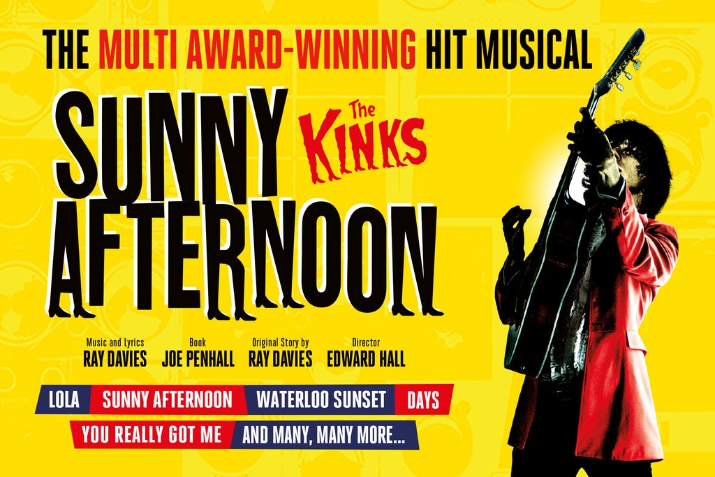 Sunny Afternoon show poster