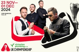 Victorian Plumbing UK Championship Snooker - All Day Seating Plan York Barbican