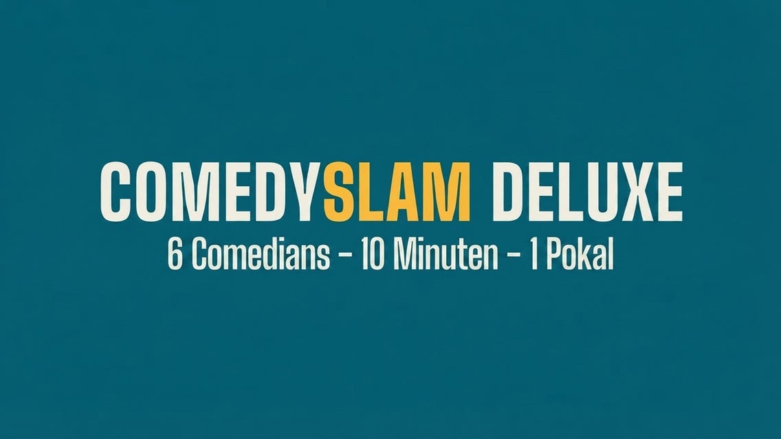 Comedy Slam Deluxe Chemnitz event image