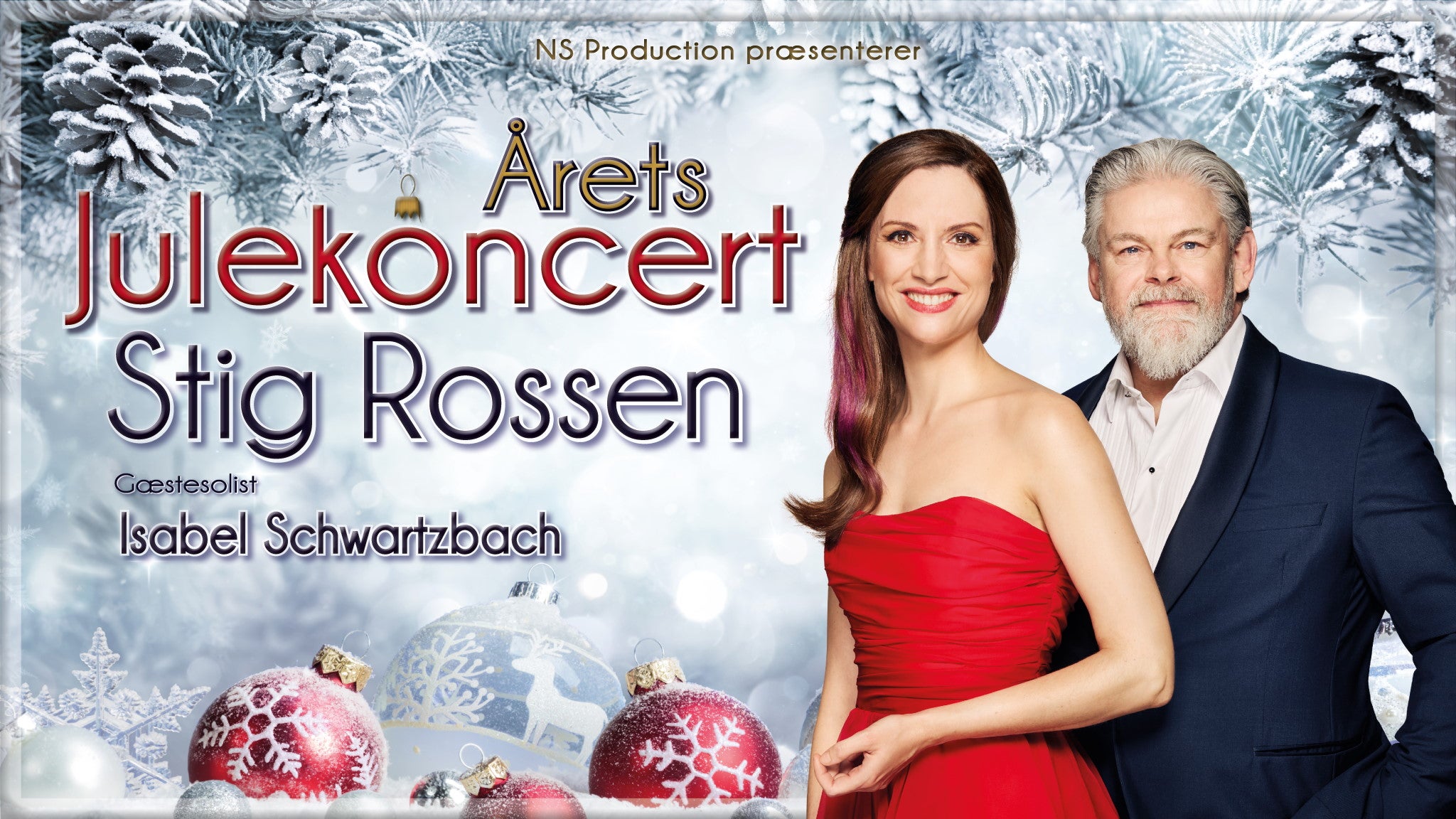 Årets Julekoncert med Stig Rossen & gæstesolist