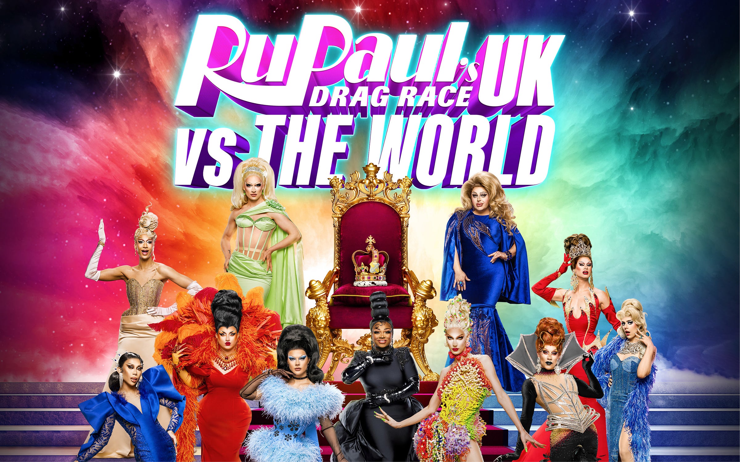Rupaul's Drag Race Uk V the World Tour Event Title Pic