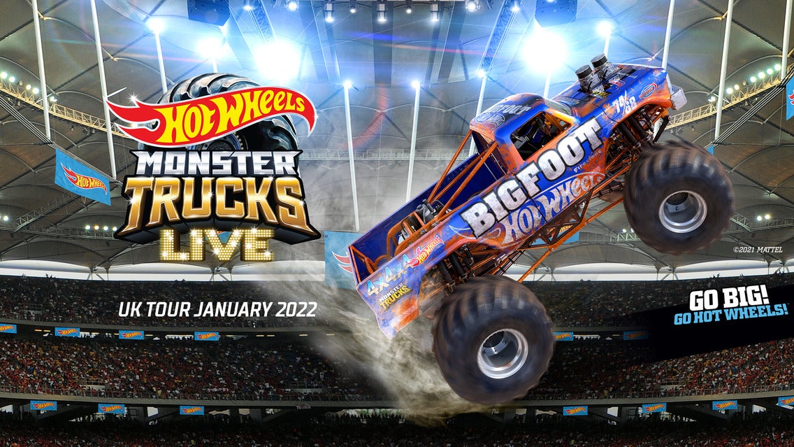 Hot Wheels Monster Trucks Live Event Title Pic