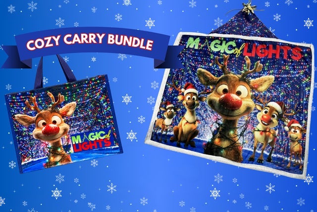 ま*る様 HOLIDAY SUPER FINE ALL IN ONE Ticketmaster - Magic Of Lights: Cozy Carry Bundle