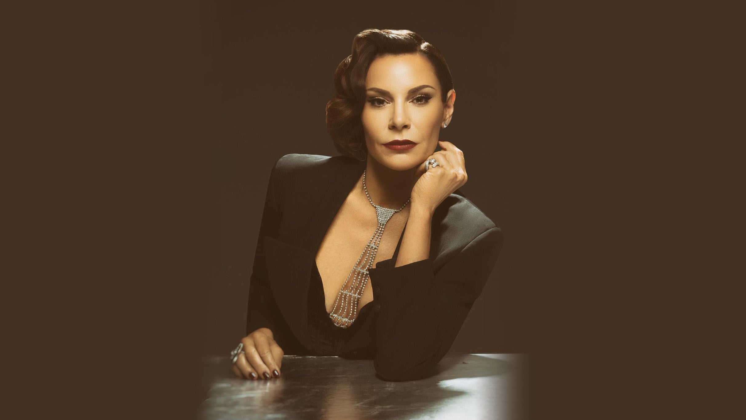 Luann de Lesseps at Mary Stuart Rogers Theater