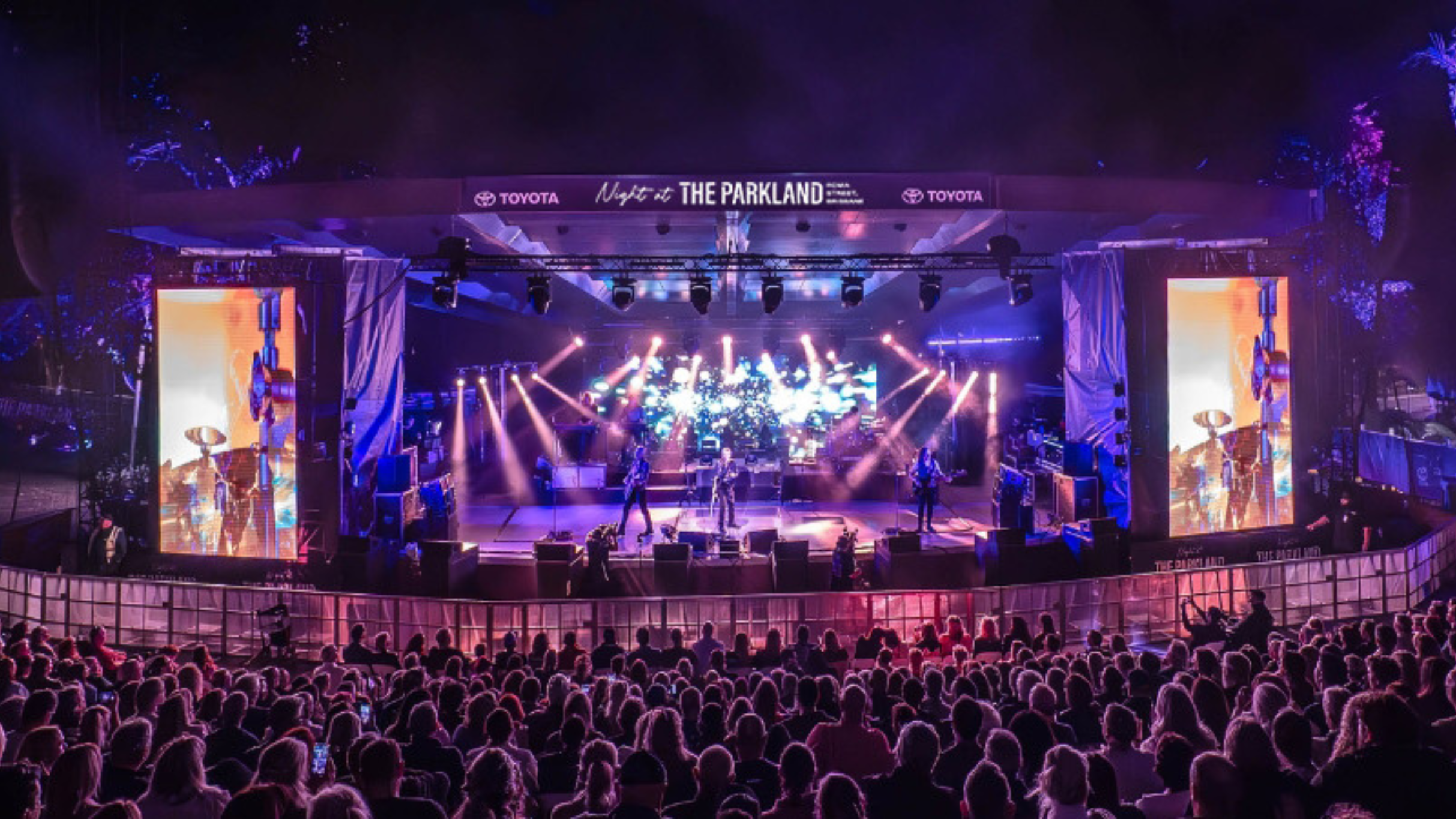 Night at The Parkland in association with Brisbane Festival concerts and tour dates | GlobalGigMap