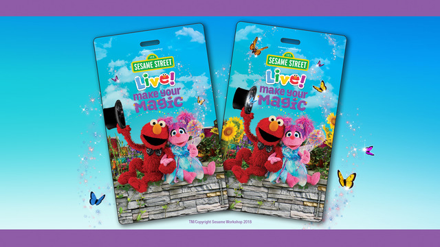Sesame Street Live! Make Your Magic - Official Souvenir Tag