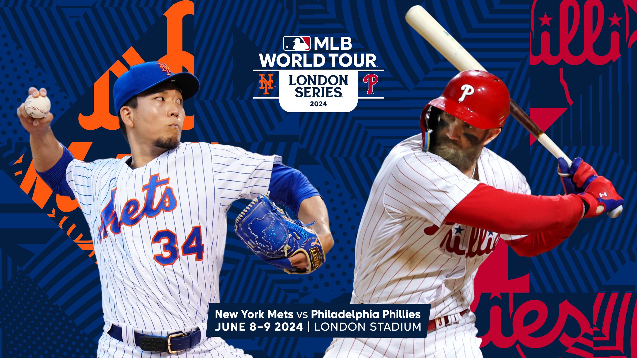 MLB World Tour: London Series - New York Mets v Philadelphia Phillies Event Title Pic