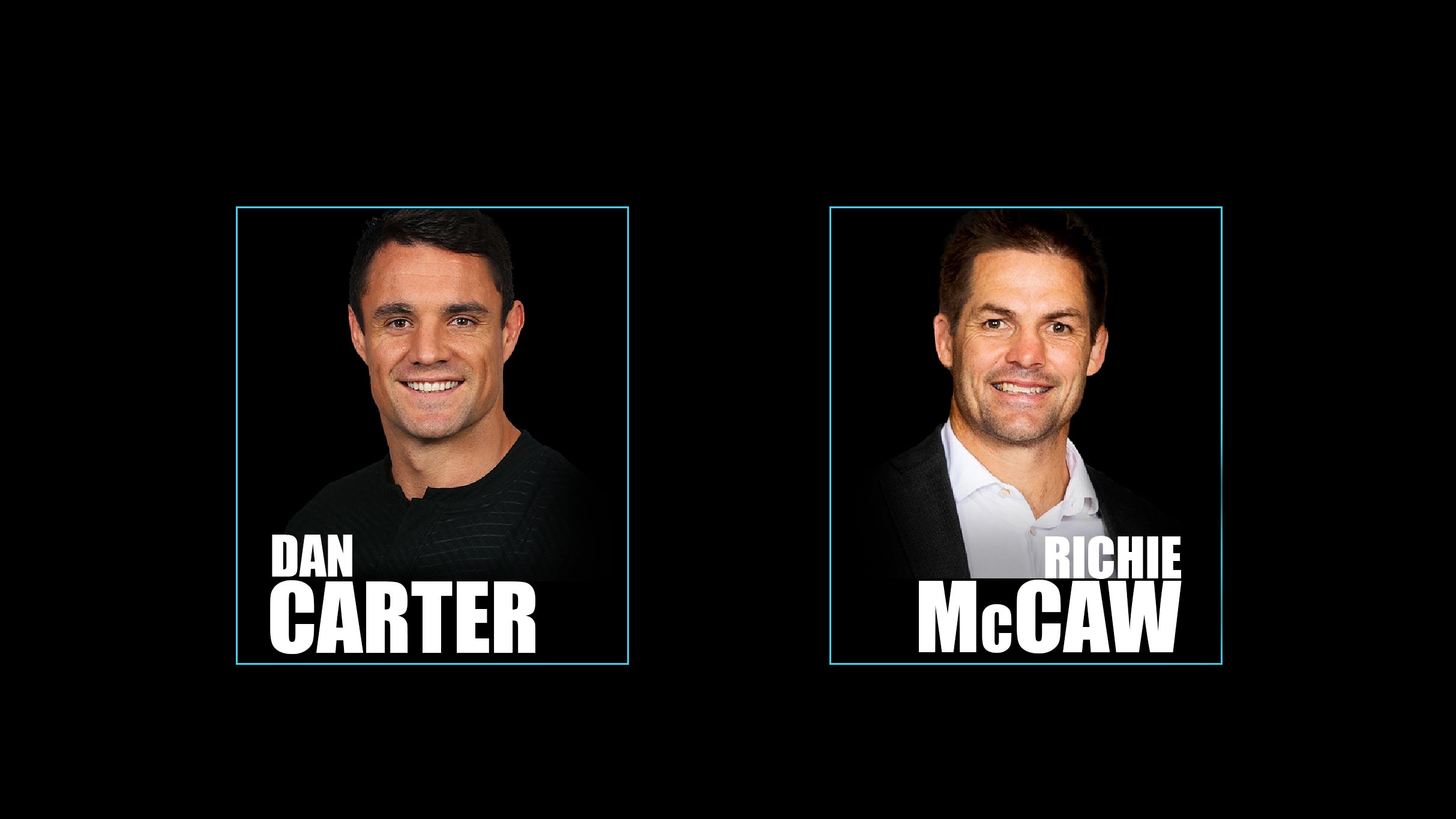 Lunch with Richie McCaw and Dan Carter
