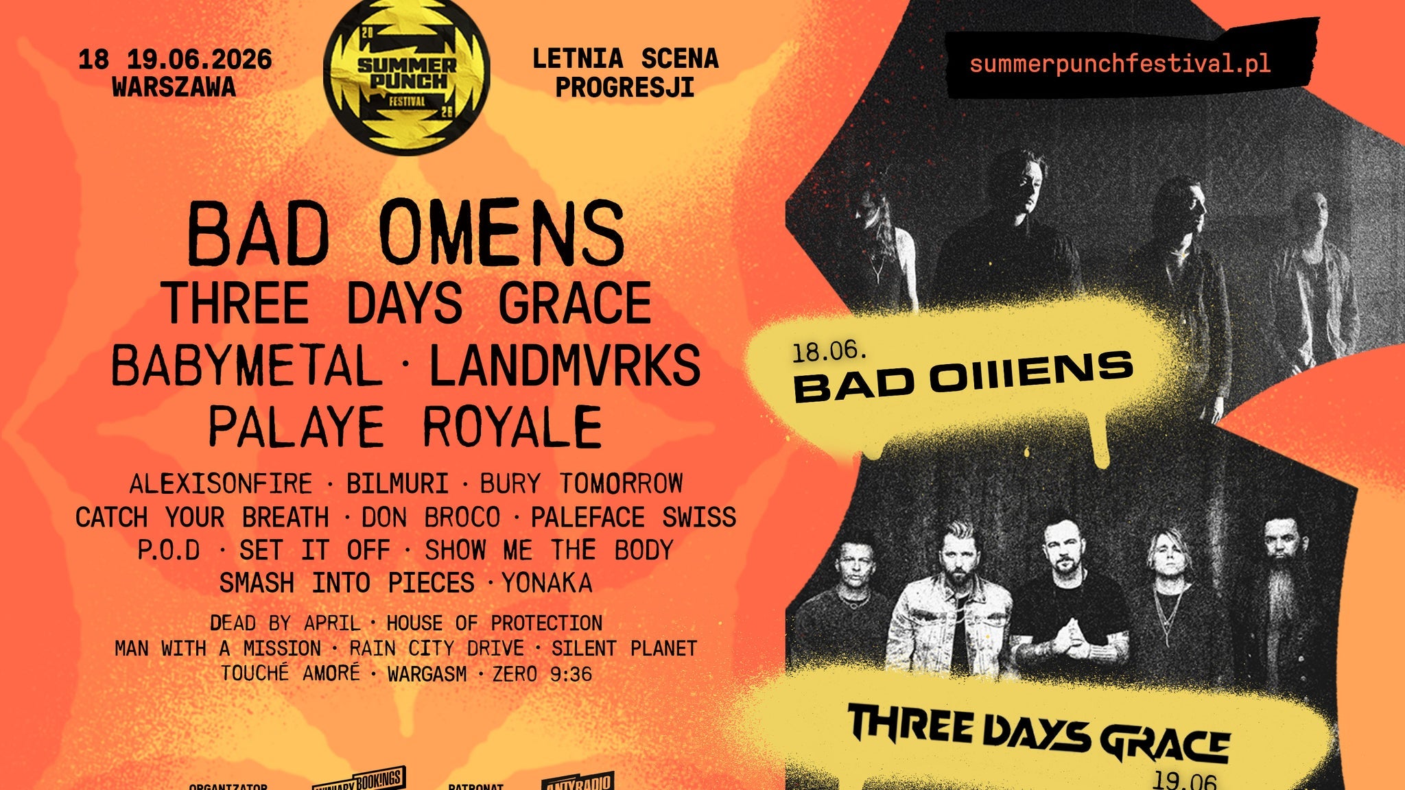 Summer Punch Festival (18 czerwca 2026) BILET 1-DNIOWY