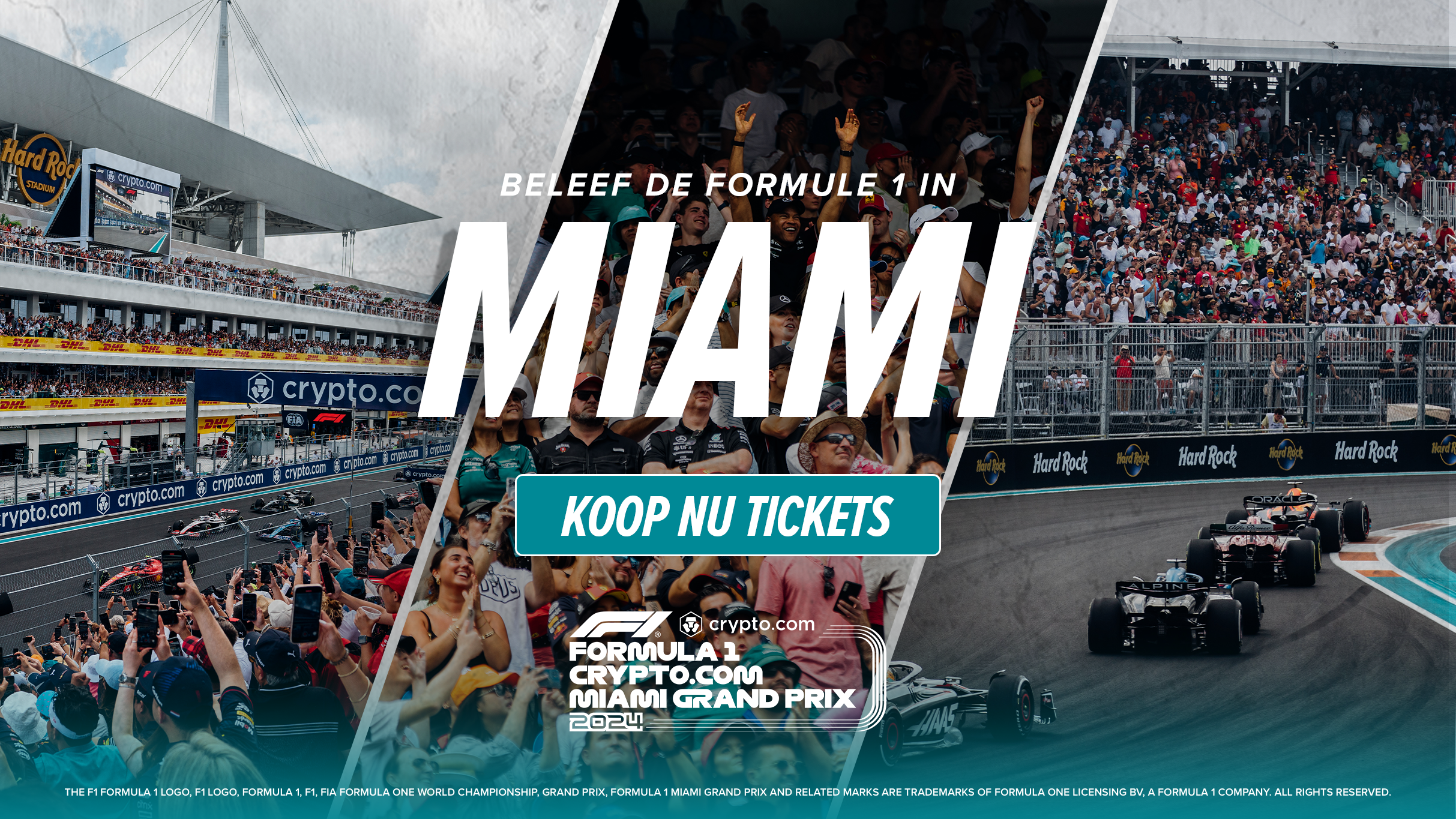 Club Hospitality – 3 Day Packages at Miami International Autodrome – Miami Gardens, FL