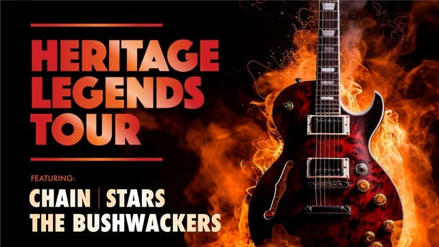 Heritage Lengends – CHAIN, STARS, BUSHWACKERS in Athenaeum Theatre Two, Melbourne 26/05/2024